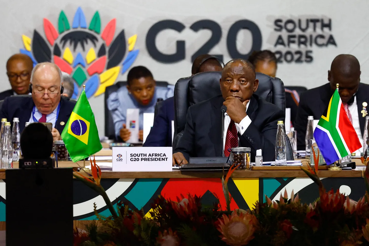 L’Afrique du Sud clôt un sommet du G20 qui rompt avec la tradition L’Afrique du Sud clôt un sommet du G20 qui rompt avec la tradition