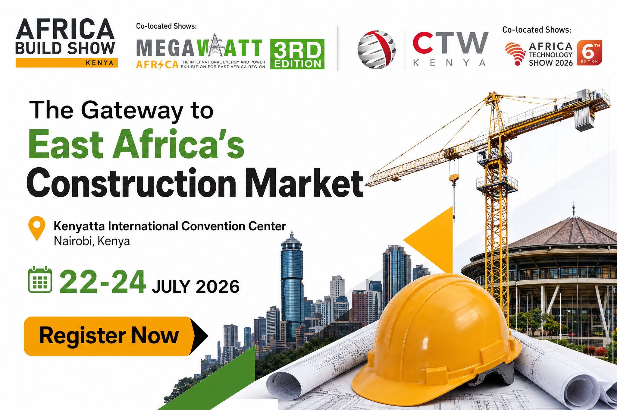 Africa Build Show Kenya 2026 : Le grand hub des infrastructures à Nairobi Africa Build Show Kenya 2026 : Le grand hub des infrastructures à Nairobi